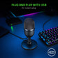 Seiren Mini USB Streaming Microphone: Precise Supercardioid Pickup Pattern - Professional Recording Quality - Ultra-Compact Build - Heavy-Duty Tilting Stand - Shock Resistant - Classic Black
