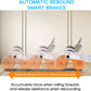 2023 New with Timer Ab Abdominal Exercise Roller Elbow Support, Abs Roller Wheel Core Exercise Equipment, Automatic Rebound Abdominal Wheel