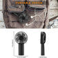 Portable Handheld Fan, 4000Mah Battery Operated Rechargeable Personal Fan, 6-15 Hours Working Time for Outdoor Activities, Summer Gift for Men Women