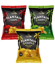 Olu Olu Green Plantain Chips – Sweet Chilli Flavor