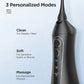 Experience Ultimate Oral Care with the Rechargeable Portable Water Flosser - 3 Modes and 300ML Waterproof Design for a Brighter Smile