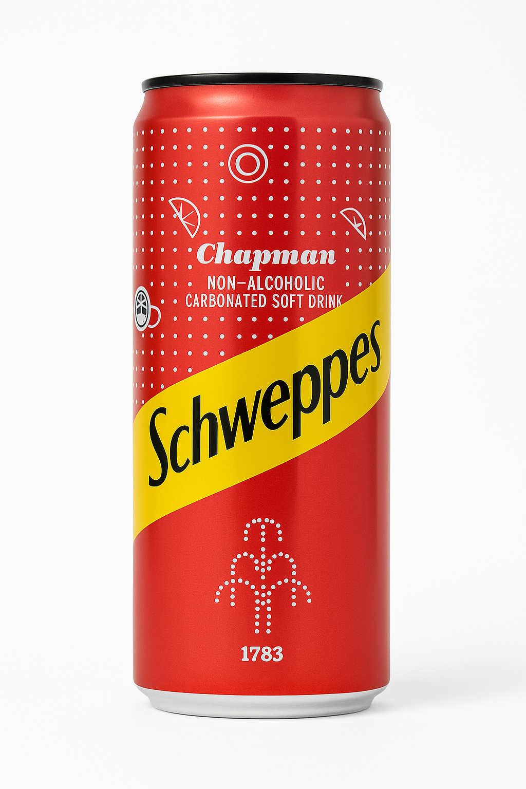 Schweppes Chapman Non-Alcoholic Carbonated Soft Drink, 330ml