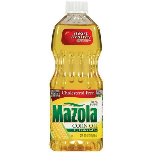 MAZOLA CORN OIL 12/24 OZ