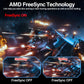 34 Inch Ultrawide Curved Gaming Monitor, 1500R PC Screen 165Hz UWQHD 3440X1440, Curved Computer Screen with Freesync and Eye Care Technology