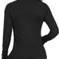 Women'S Athletic Jacket Workout Running Jackets Zipper Active Tops Slim Fit Sportswear