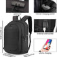 Travel Laptop Backpack Water Resistant Anti-Theft Bag with USB Charging Port and Lock 14/15.6 Inch Computer Business Backpacks for Women Men College School Student Gift,Bookbag Casual Hiking Daypack