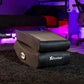 Solo RGB Audio Floor Rocker Gaming Chair, Black Mesh 29.33 in X 14.96 in X 24.21 In