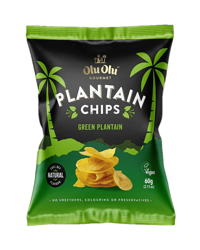Olu Olu Green Plantain Chips – Sweet Chilli Flavor