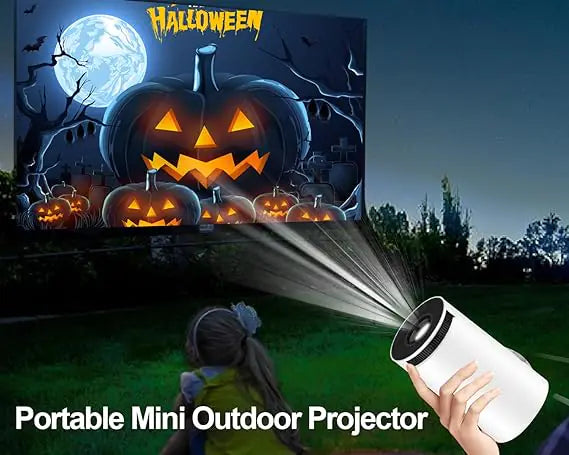 Mini Projector 4K 1080P – Transform Any Wall into a Theater